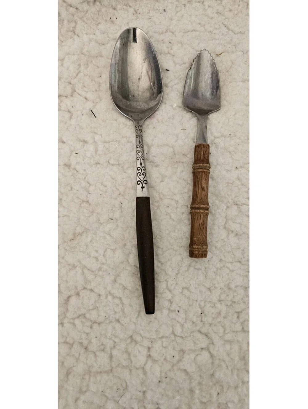 (Lot of 3) Grapefruit & Regular Spoons Stainless Steel Interpur Trudeau Japan
